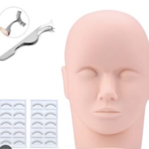 Educational Face For Applying Eyelashes