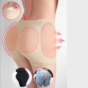 Padded Butt Lifter Corrective Underwear Butt Enhancer Body Shaper Modeling Strap Fake Hip Shapwear Underwear Push Up Panties