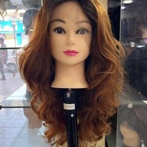 Hair Wig Front Lace – Medium Length Light Wavy Wig – Honey Blonde – Soft Natural Feminine Look