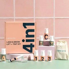 Lvl Heart Package: Eyelashes, Eyebrows, Eyebrow Tint, And Eyelashes