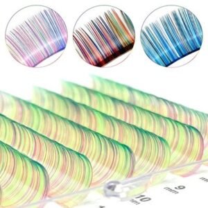 Mixed Eyelash Colors