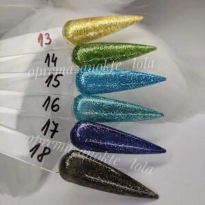 Gel Colour - Platinum Glitter