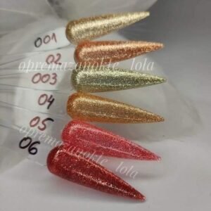 Gel Colour - Platinum Glitter -Platinum MAGK Gel Polish