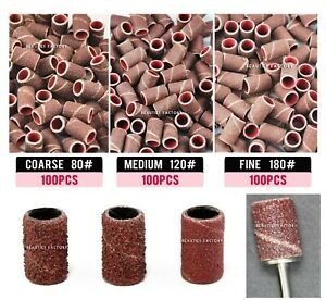 50Pcs Nail Sanding Bands Nail Drill File Refill Grinding Head