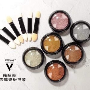 فن تزيين الأظافر، بودرة التيتانيوم، بودرة المرآة السحرية