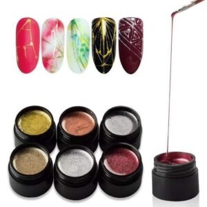 VINIMAY® Spider Gel to create beautiful nail designs.