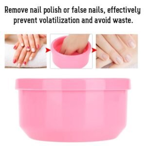 Hand Dipping Bowl, Nail Art Hand Wash Dipping Bowl Thickened Polish Treatment False Nails Removal Bowl Manicure Tool