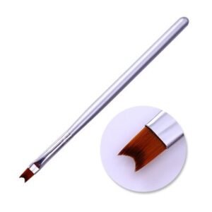 French Tip Brush Half Moon Shape Acrylic Nail Art Painting Pen
