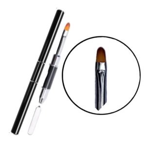 Dual-Ended Polygel Brush & Picker – 2-in-1 Nail Tool for Gel & Acrylic Extensions