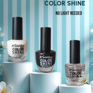 Katerina Beauty Color Shine Nail Polish – No Lamp Needed, Glossy Finish