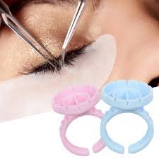 Eyelash Adhesive Rings