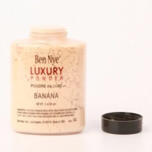 Ben Nye Banana Powder 85g / 3 oz – Loose Matte Finishing Powder for Brightening & Oil Control