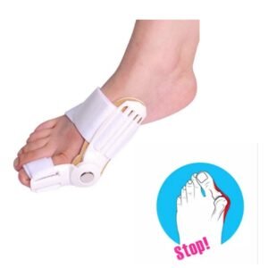 Bunion Toe Corrector Support for Pain Relief – Toe Separators Spacers Bunion Corrector – Hallux Valgus Hammer Toe Straightener for Alignment of Big Toe – Thumb Corrector (Night/Day)