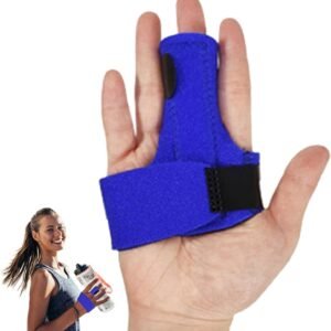 Finger Splint | Breathable Trigger Finger Support | Protective Finger Guard Knuckle Immobilization for Index Middle Finger Finger Tendon Sheath Strain