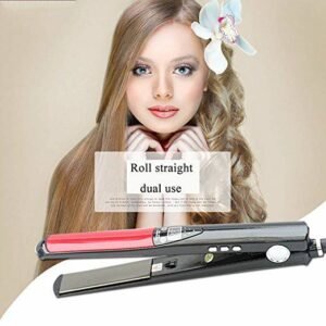Hair Straightener and Styling Iron with Flat Plates, Hair Treatment for Damaged Hair, LCD Display