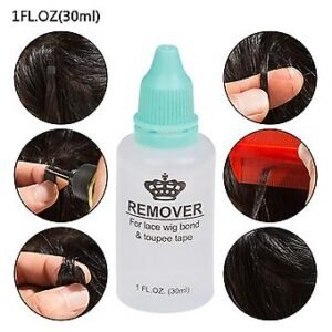 Wigs, Glue Remover, Bonding Remover Tape Solvent for Hair Glue, Hair Extensions, 30 ml, Designer