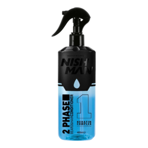 بلسم بخاخ للشعر واللحية ثنائي الطبقة نيش مان (Nishman 2 Phase Beard & Hair Conditioner) بالكيراتين – 400 مل