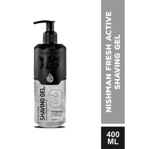 جل حلاقة شفاف نيش مان (Nishman Shaving Gel No.03) – 400 مل