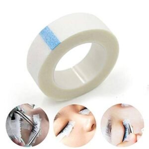 شريط لاصق طبي ميكروبور مسامي للرموش – تثبيت آمن ولطيف على البشرة | مناسب لتمديد الرموش والضمادات