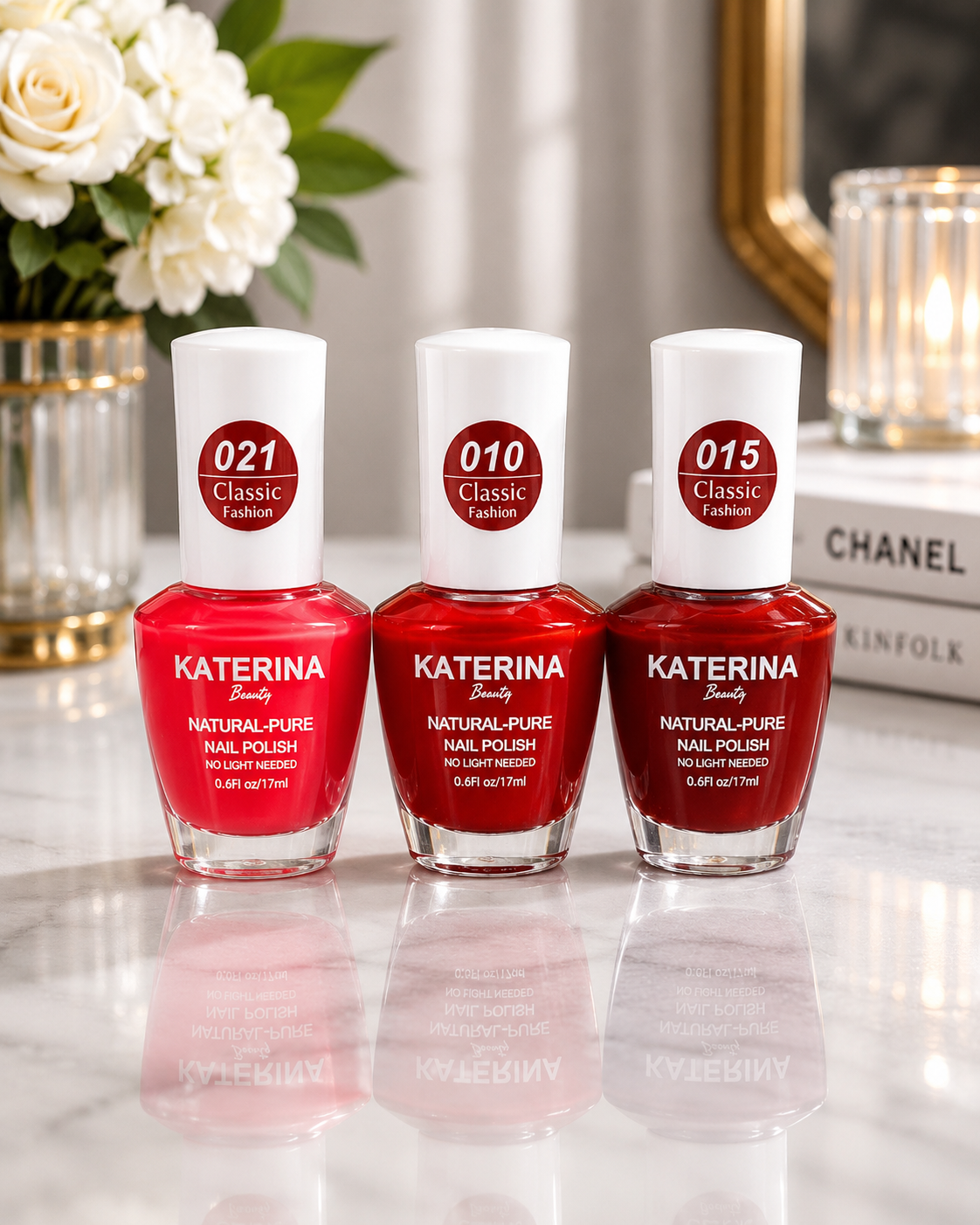 KATERINA Beauty Natural-Pure Nail Polish – Classic Fashion Collection (24 Colors) - Image 19