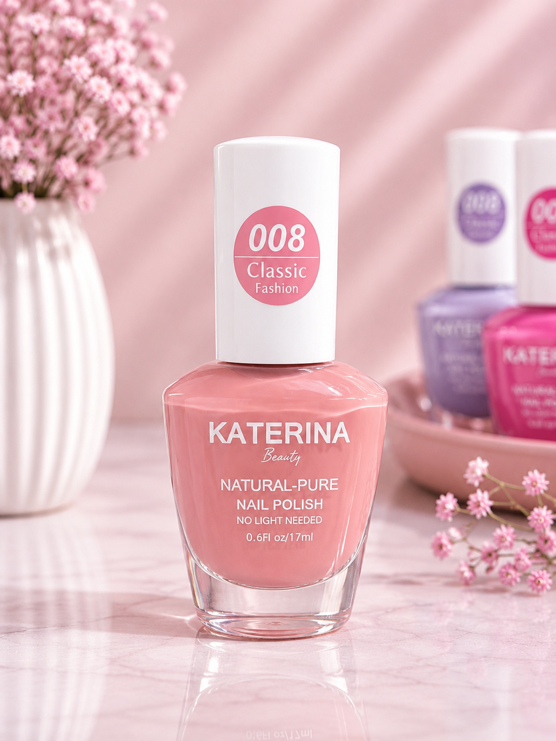KATERINA Beauty Natural-Pure Nail Polish – Classic Fashion Collection (24 Colors) - Image 5