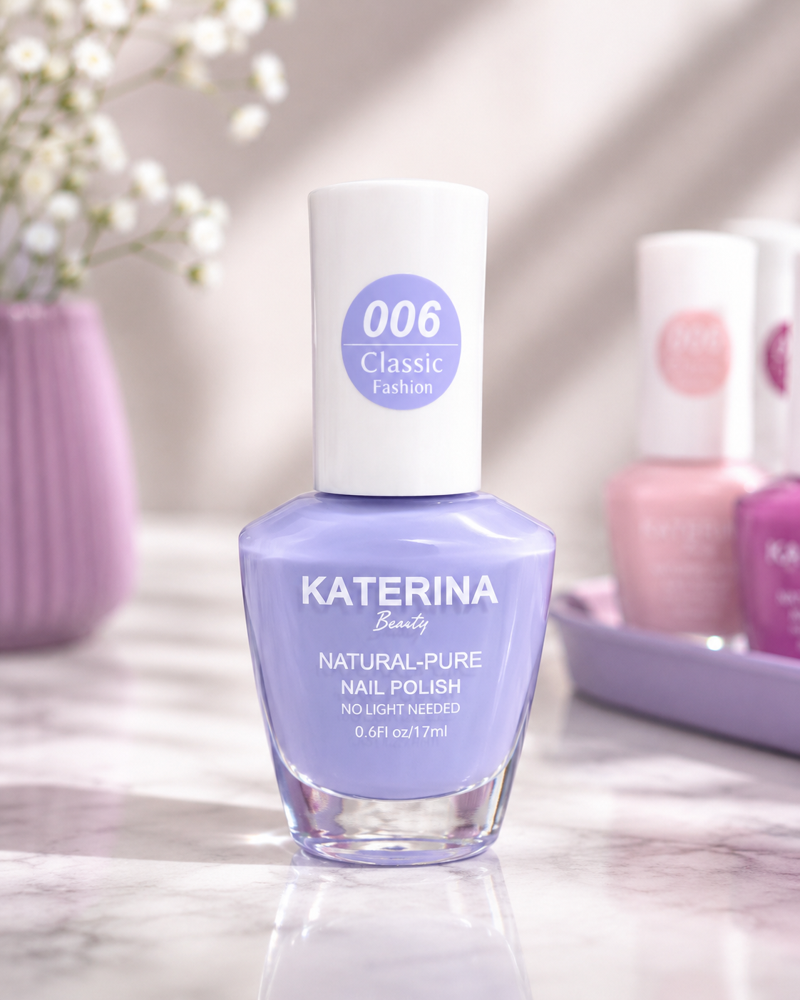 KATERINA Beauty Natural-Pure Nail Polish – Classic Fashion Collection (24 Colors) - Image 7