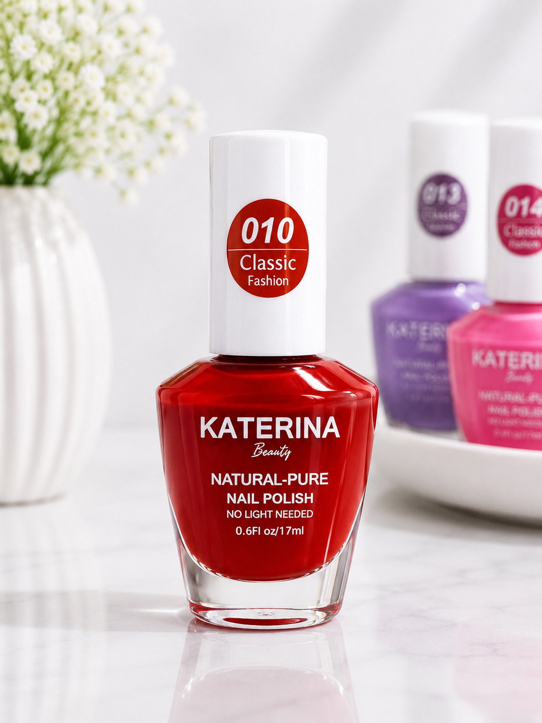 KATERINA Beauty Natural-Pure Nail Polish – Classic Fashion Collection (24 Colors) - Image 9