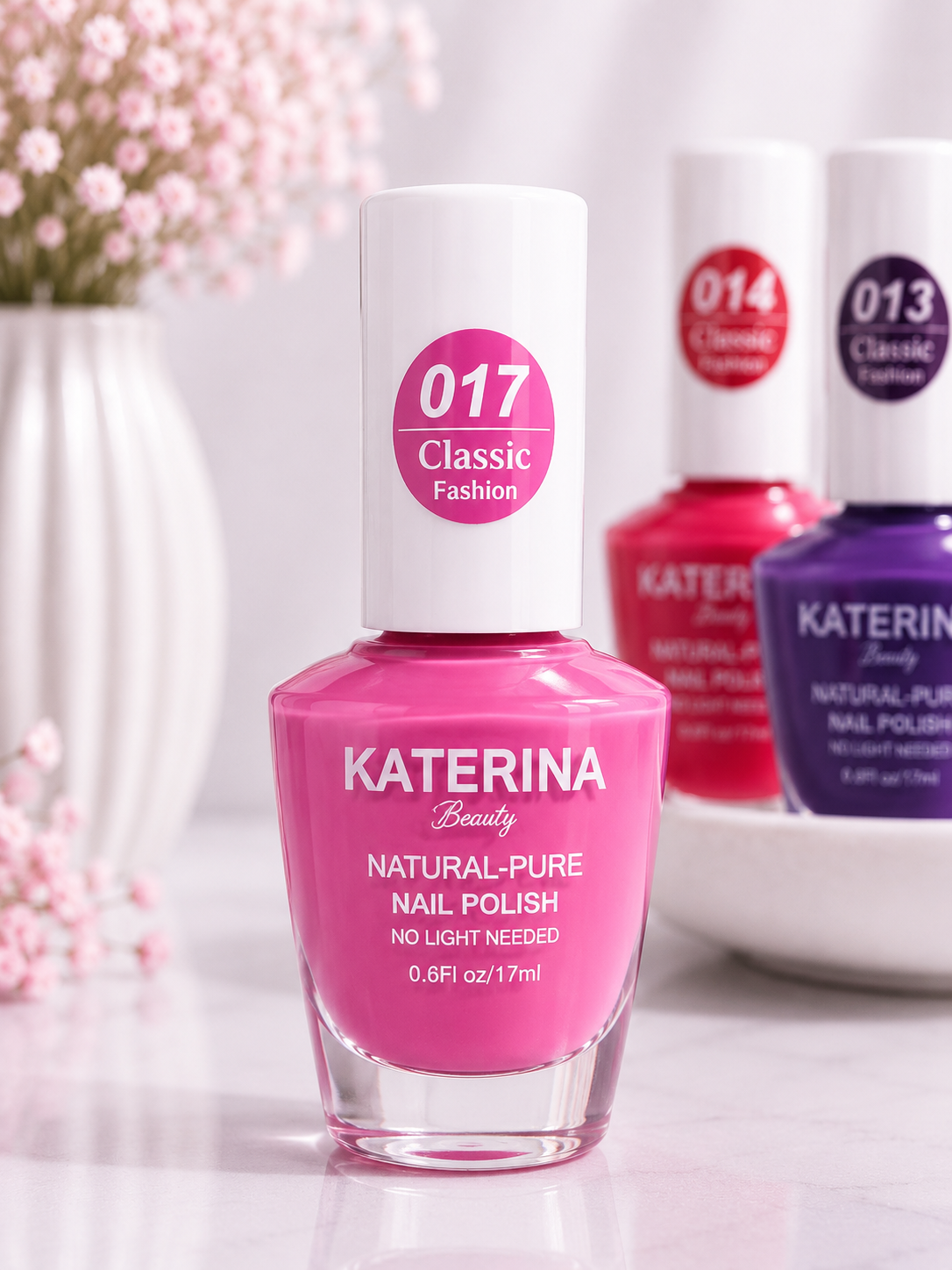 KATERINA Beauty Natural-Pure Nail Polish – Classic Fashion Collection (24 Colors) - Image 12