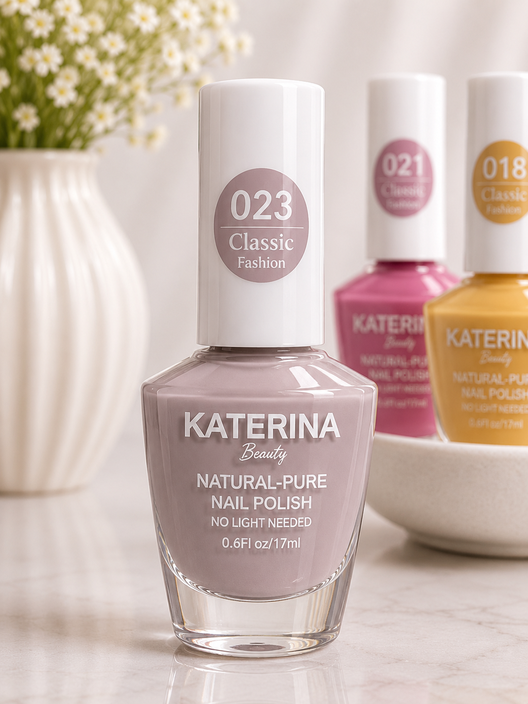 KATERINA Beauty Natural-Pure Nail Polish – Classic Fashion Collection (24 Colors) - Image 18