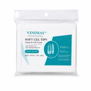 أظافر سوفت جل فينمي لون تركواز - Vinimay Soft Gel Tips Teal