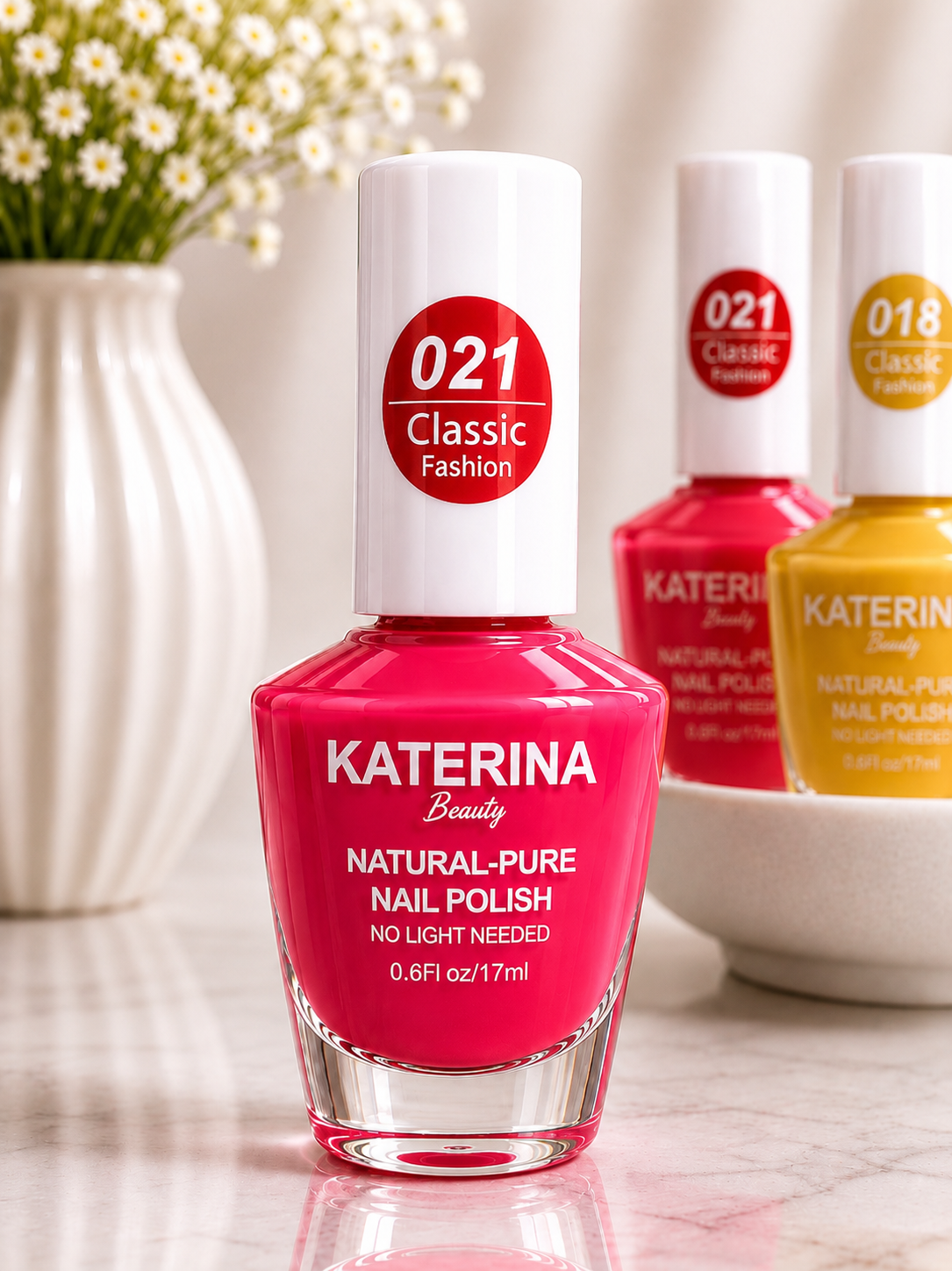 KATERINA Beauty Natural-Pure Nail Polish – Classic Fashion Collection (24 Colors) - Image 35
