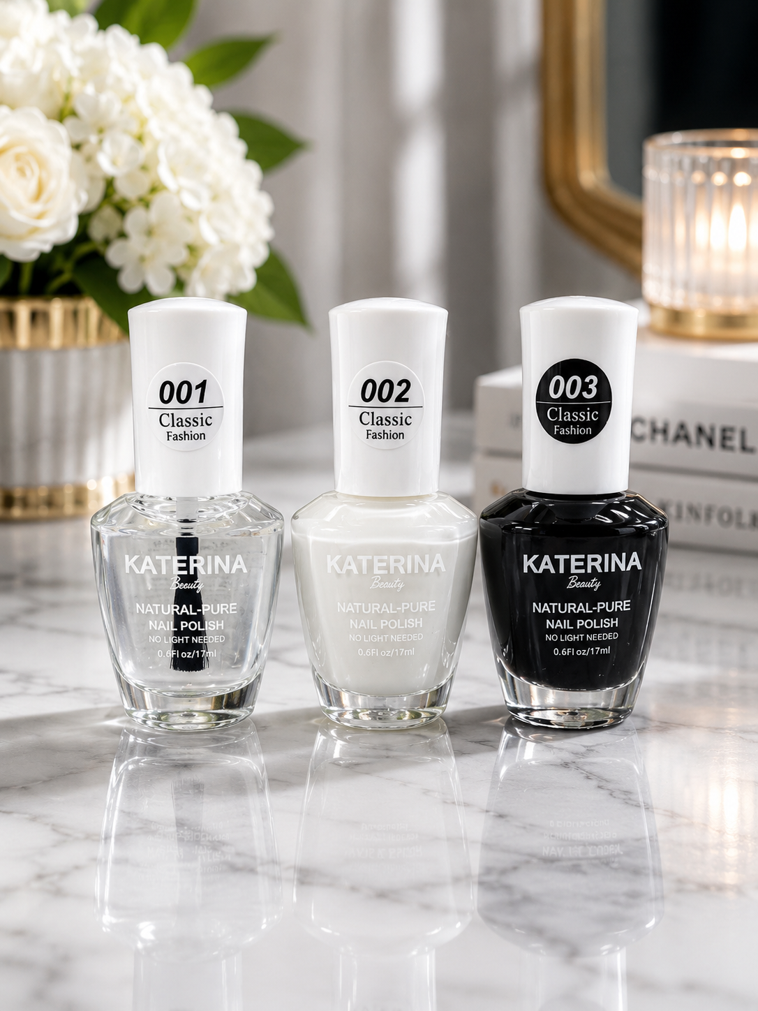 KATERINA Beauty Natural-Pure Nail Polish – Classic Fashion Collection (24 Colors) - Image 30
