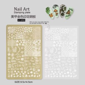 لوح طباعة أظافر - Nail Stamping Plate