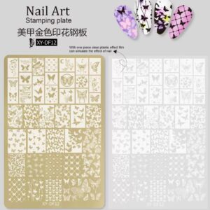 لوح طباعة أظافر - Nail Stamping Plate