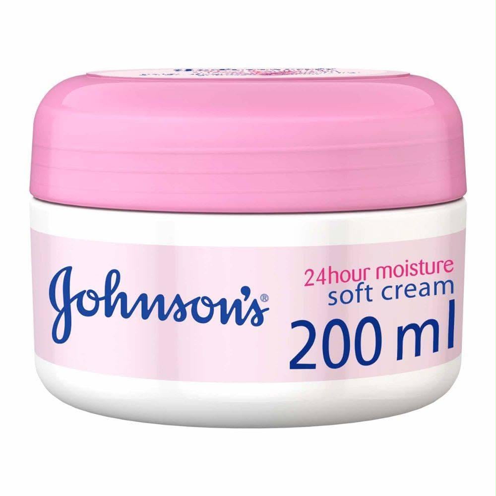 Johnson's كريم ترطيب ناعم لـ 24 ساعة 200 مل - الصورة 2