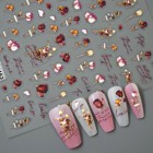 ستكر أظافر رقم 203 - Nail Stickers Model 203