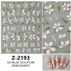 ستكر أظافر رقم 214 - Nail Stickers Model 214