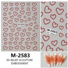 ستكر أظافر رقم 240 - Nail Stickers Model 240