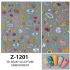 ستكر أظافر رقم 238 - Nail Stickers Model 238