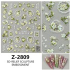ستكر أظافر رقم 237 - Nail Stickers Model 237