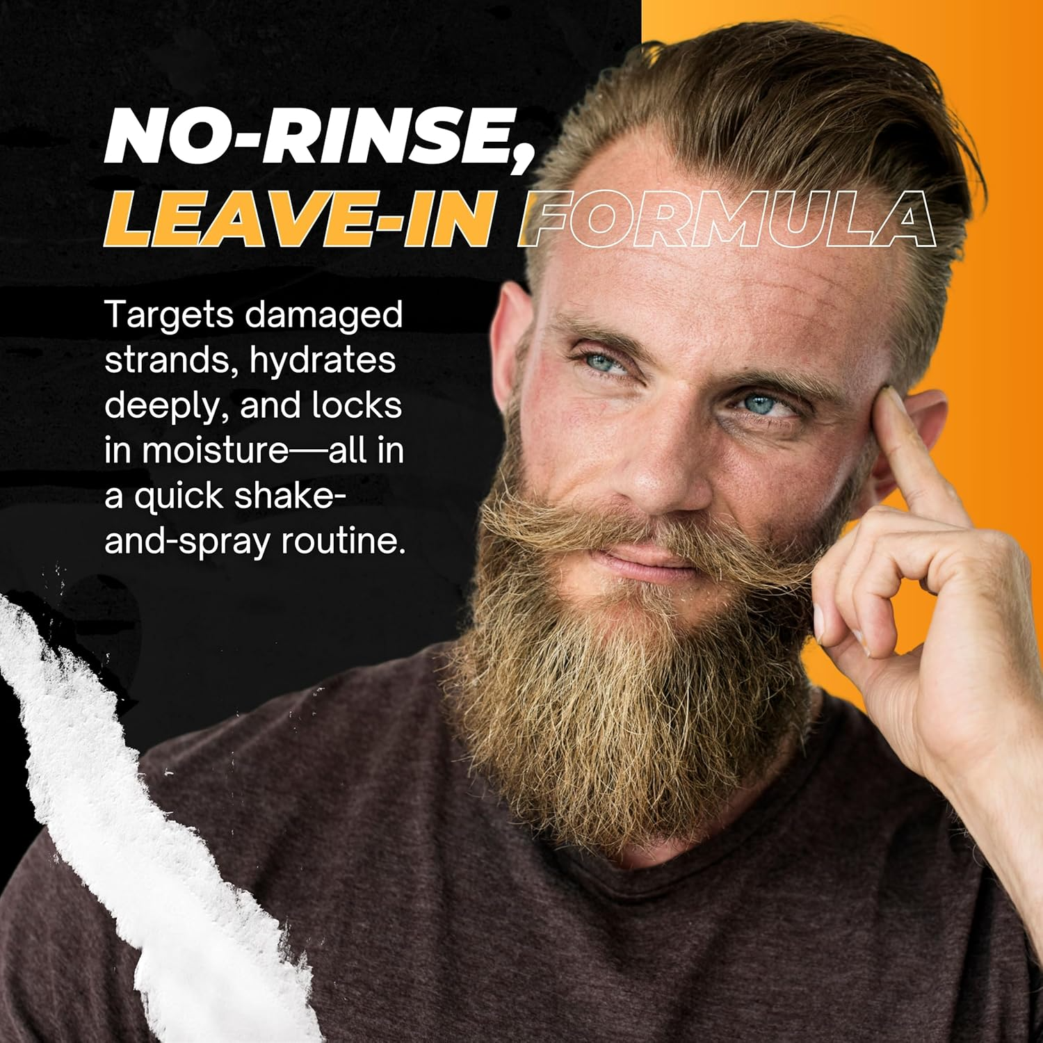 Nishman 2 Phase Beard and Hair - two-phase conditioner for hair and beard, 400ml - Image 4