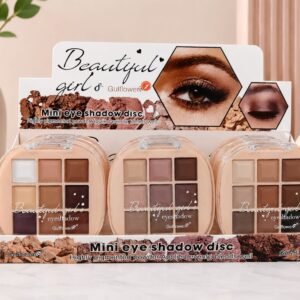 Beautiful Girl's Eyeshadow Palette – 9 Warm Nude Shades<br/>