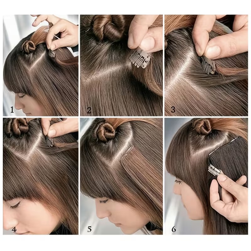 7-Piece Hair Extensions Set – 60.96 cm<br/> - Image 5