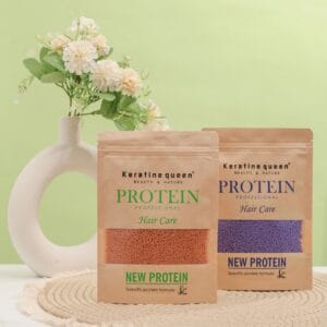 Keratine Queen New Protein Hair Treatment Sachet كيس معالجة الشعر بالبروتين الجديد من "كيراتين كوين"