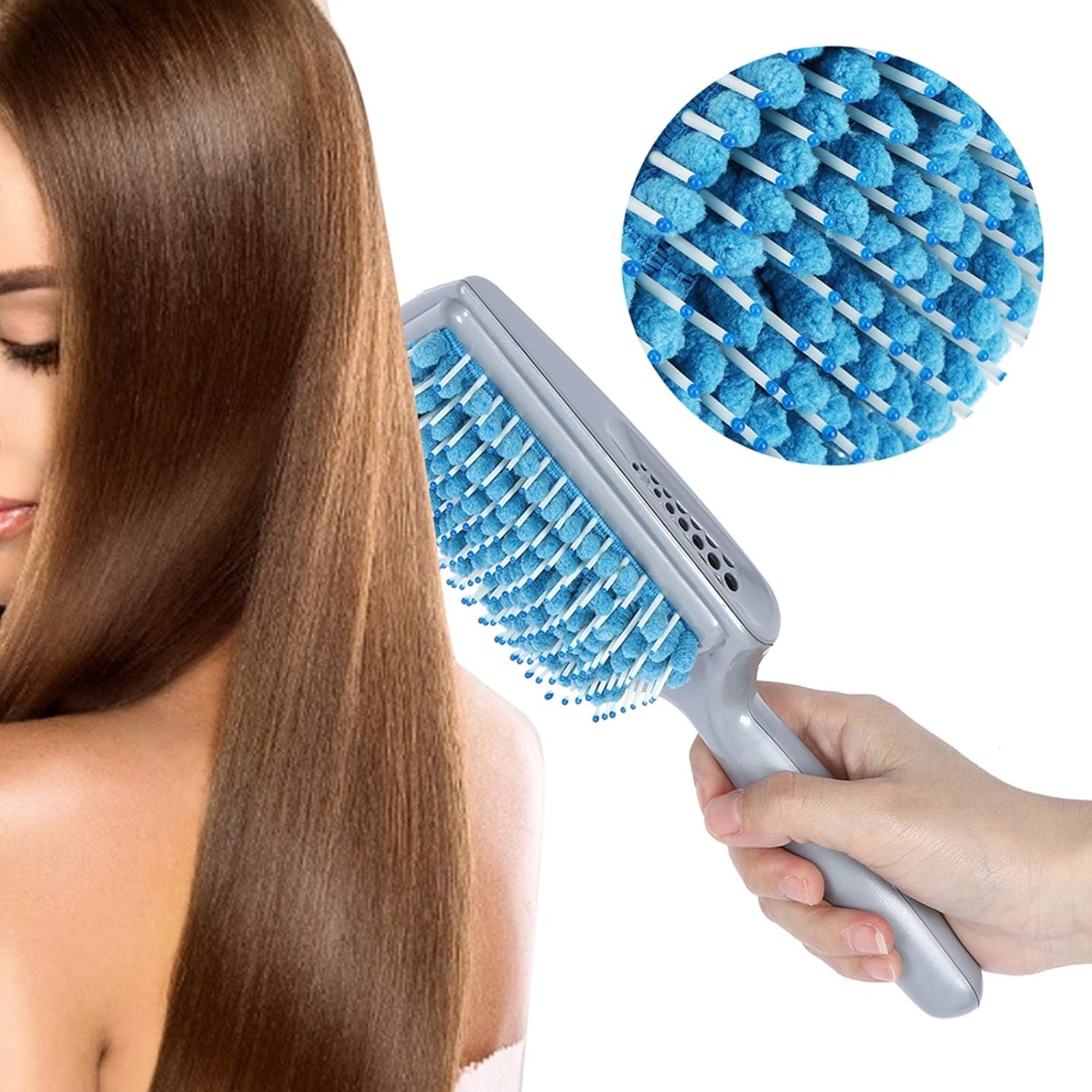 Microfiber Hair Drying & Styling Brush