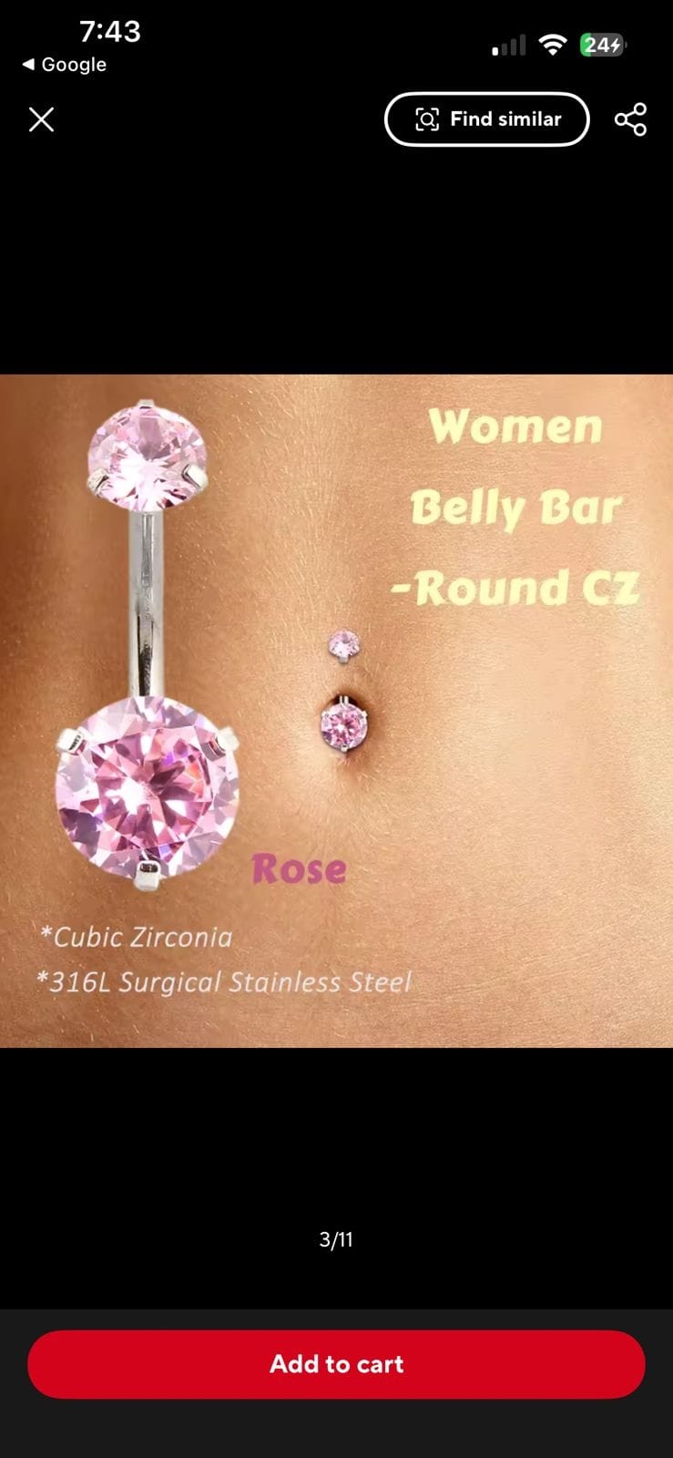 Belly Button Ring