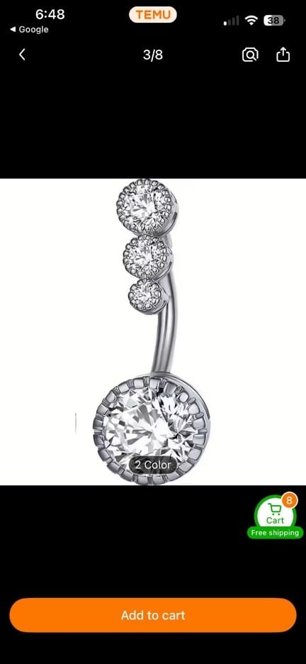 Belly Button Ring