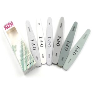 مجموعة عينات مبارد OPI - مبارد أظافر احترافية للعناية بالأظافر وتشكيلها