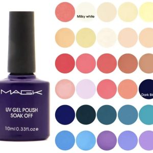 M.A.G.K Professional UV Gel Nail Polish (10ml) delivers rich