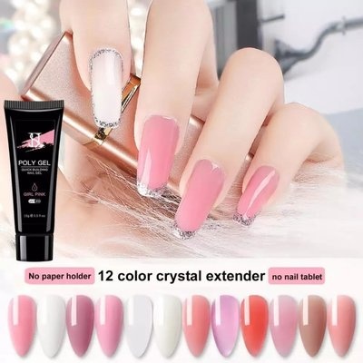 UV Poly Nail Extension Gel Nail Builder